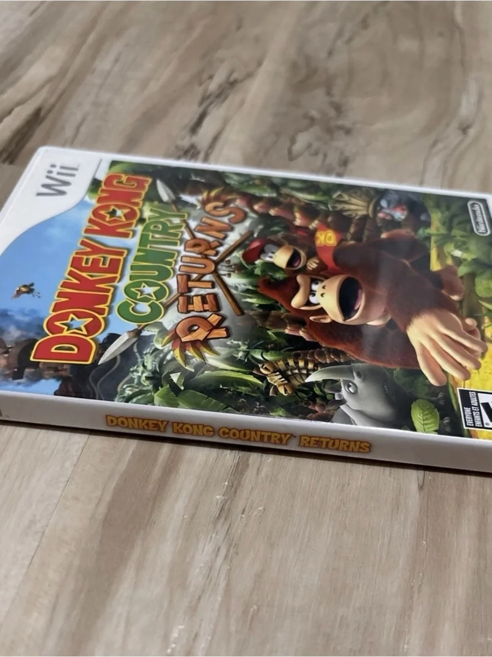 Nintendo Donkey Kong Country Returns Nintendo Wii CIB w/ Manual Tested